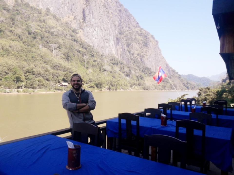 Sunrise Bungalow Hotel Nong Khiaw Bagian luar foto