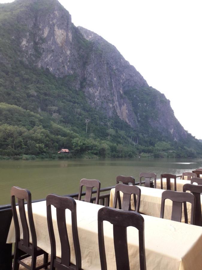 Sunrise Bungalow Hotel Nong Khiaw Bagian luar foto